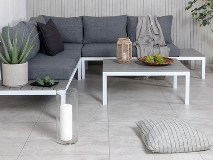 Venture Home Odense Hörnsoffgrupp Grå Utomhus