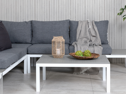 Venture Home Odense Hörnsoffgrupp Grå Utomhus
