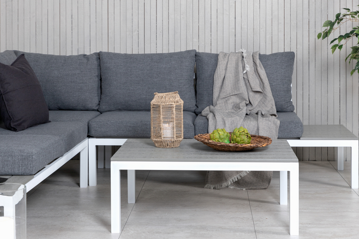 Venture Home Odense Hörnsoffgrupp Grå Utomhus