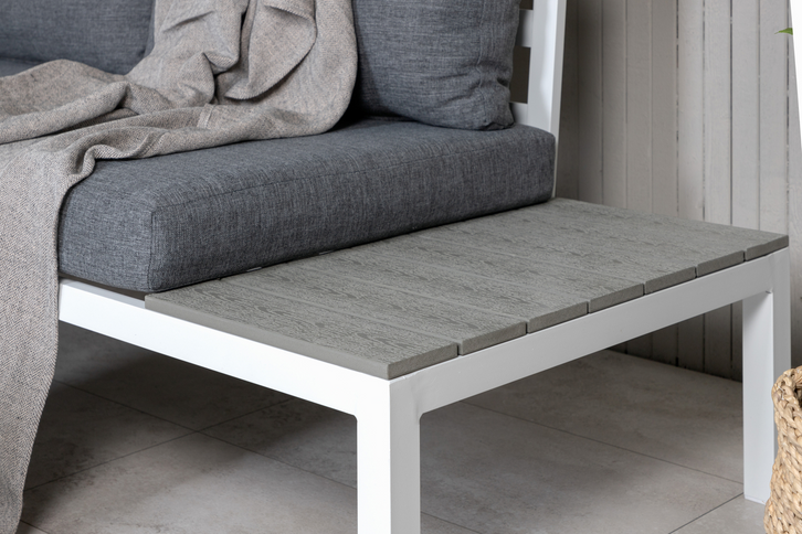 Venture Home Odense Hörnsoffgrupp Grå Utomhus