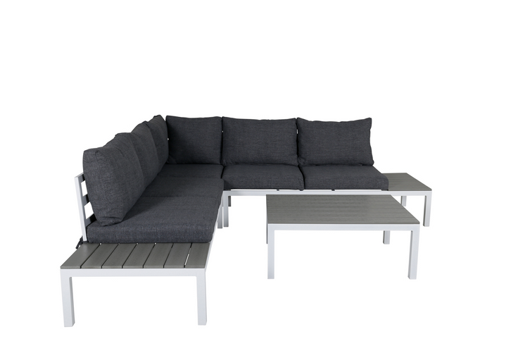 Venture Home Odense Hörnsoffgrupp Grå Utomhus