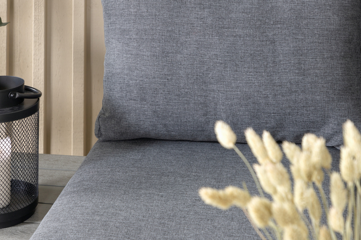 Venture Home Odense Hörnsoffgrupp Mörkgrå Utomhus