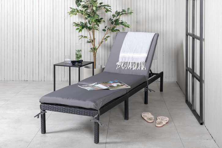 Venture Home Bilbao Solstol Svart