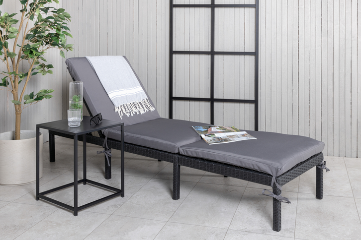 Venture Home Bilbao Solstol Svart