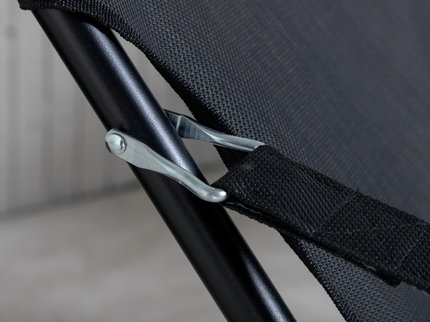 Venture Home Seville Solstol Svart 2-Pack