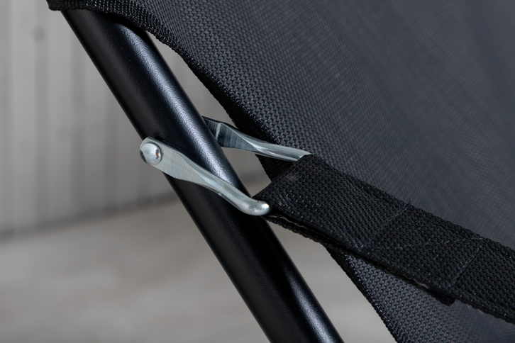 Venture Home Seville Solstol Svart 2-Pack