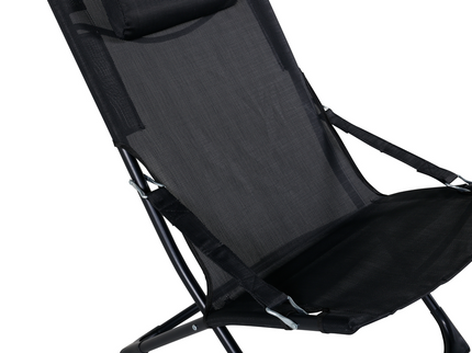 Venture Home Seville Solstol Svart 2-Pack
