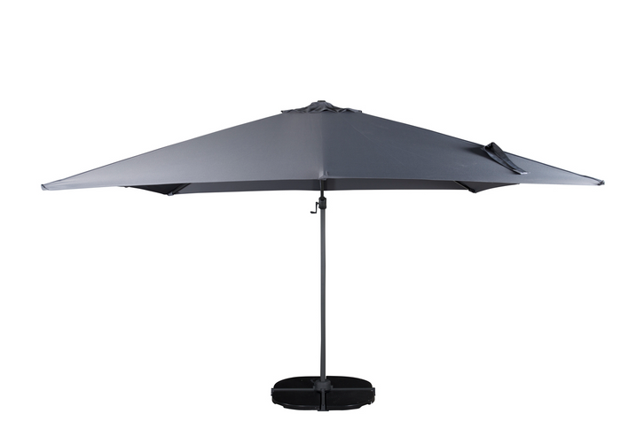 Venture Home Leeds Parasoll 293 x 264 x 293 Mörkgrå
