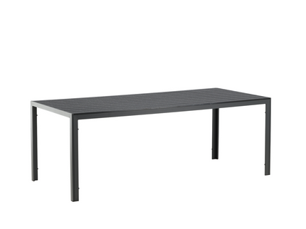 Venture Home Break Rektangulärt Matbord Utomhus Svart 73,5 x 205 x 90