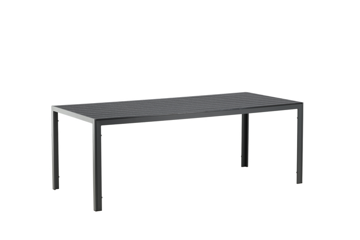 Venture Home Break Rektangulärt Matbord Utomhus Svart 73,5 x 205 x 90