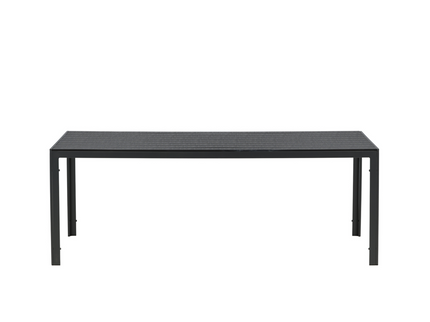 Venture Home Break Rektangulärt Matbord Utomhus Svart 73,5 x 205 x 90
