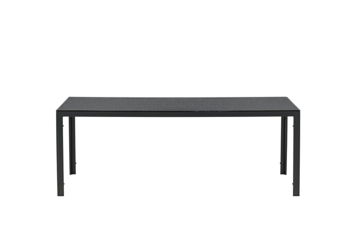 Venture Home Break Rektangulärt Matbord Utomhus Svart 73,5 x 205 x 90