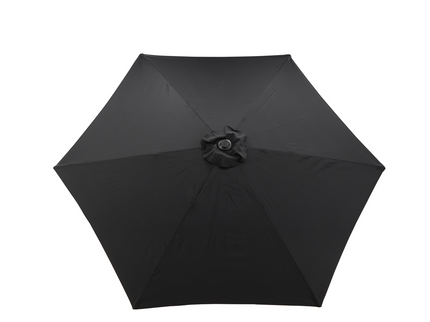 Venture Home Leeds Parasoll Ø300 Svart