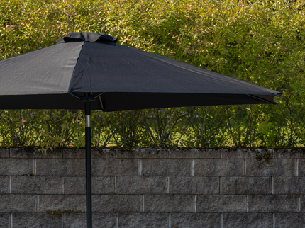 Venture Home Leeds Parasoll Ø300 Svart