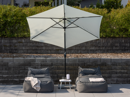 Venture Home Leeds Parasoll Ø300 Vit