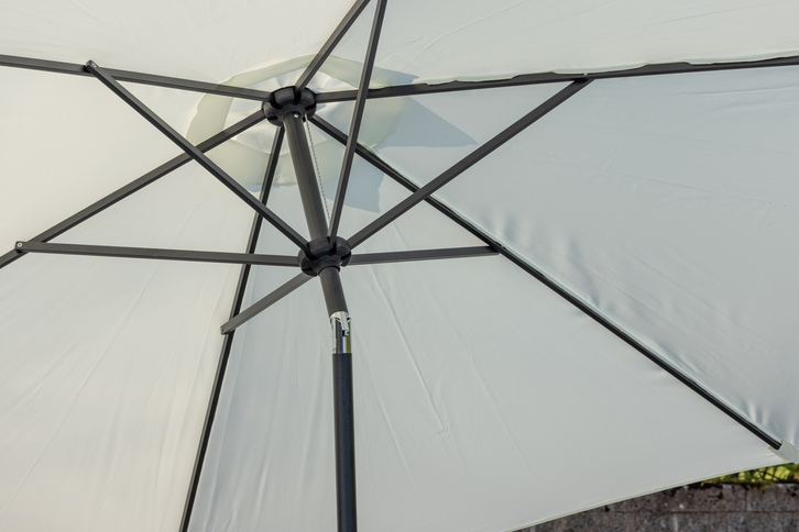 Venture Home Leeds Parasoll Ø300 Vit