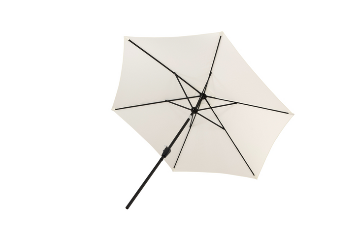 Venture Home Leeds Parasoll Ø300 Vit