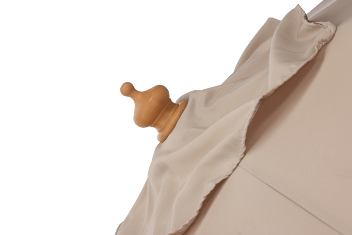 Venture Home Naxos Parasoll 300 x 300 x 262 Beige/Brun