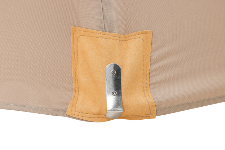 Venture Home Naxos Parasoll 300 x 300 x 262 Beige/Brun