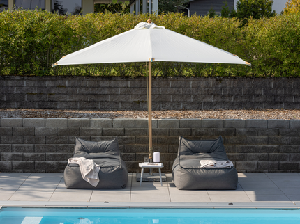 Venture Home Naxos Parasoll 300 x 267 x 300 Vit