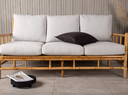 Venture Home Cane 3-Sits Soffa Utomhus Natur