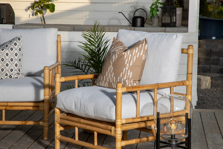 Venture Home Cane Fåtölj Ljusgrå Utomhus