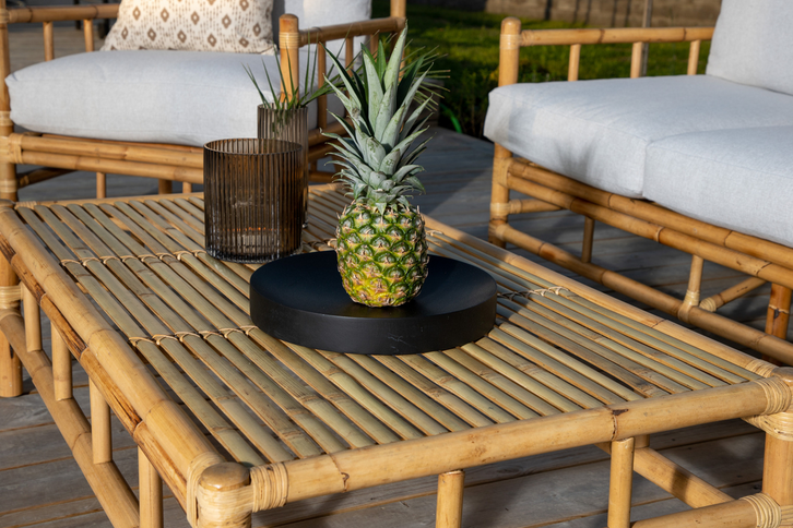Venture Home Cane Soffbord 35 x 120 x 70 Natur Utomhus