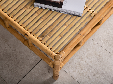 Venture Home Cane Soffbord 35 x 120 x 70 Natur Utomhus