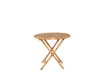 Venture Home Cane Cafebord Ø80 Natur