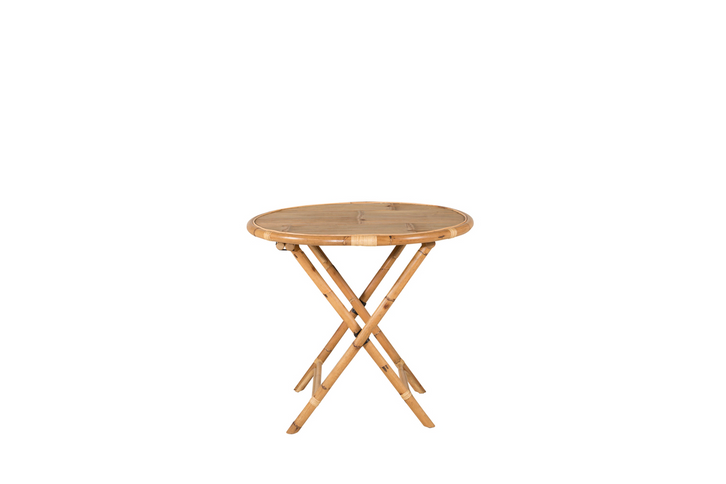 Venture Home Cane Cafebord Ø80 Natur