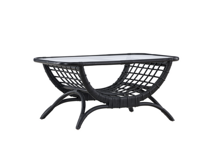 Venture Home Moana Soffbord 60 x 95,5 Svart Utomhus