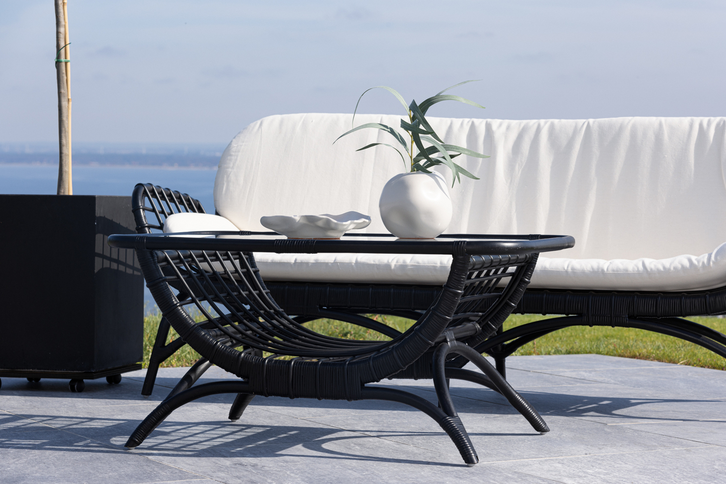 Venture Home Moana Soffbord 60 x 95,5 Svart Utomhus