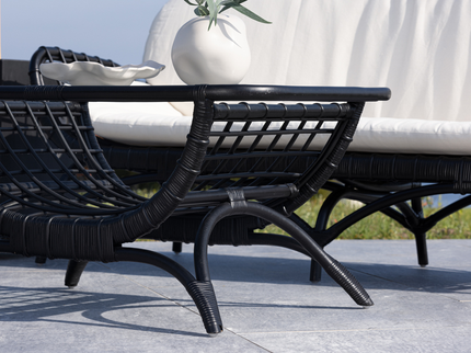 Venture Home Moana Soffbord 60 x 95,5 Svart Utomhus