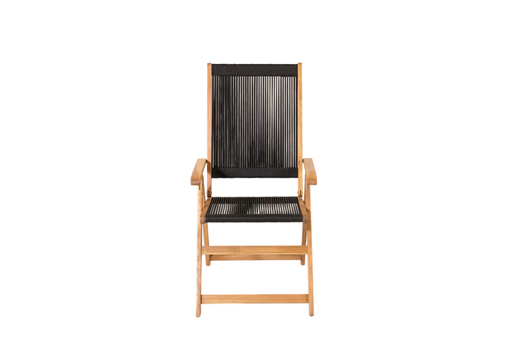 Venture Home Little John Matstolar 2-Pack Svart Utomhus