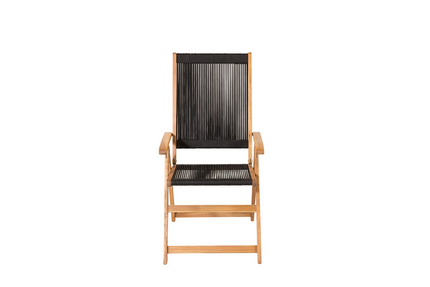 Venture Home Little John Matstolar 2-Pack Svart Utomhus