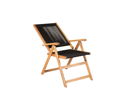 Venture Home Little John Matstolar 2-Pack Svart Utomhus