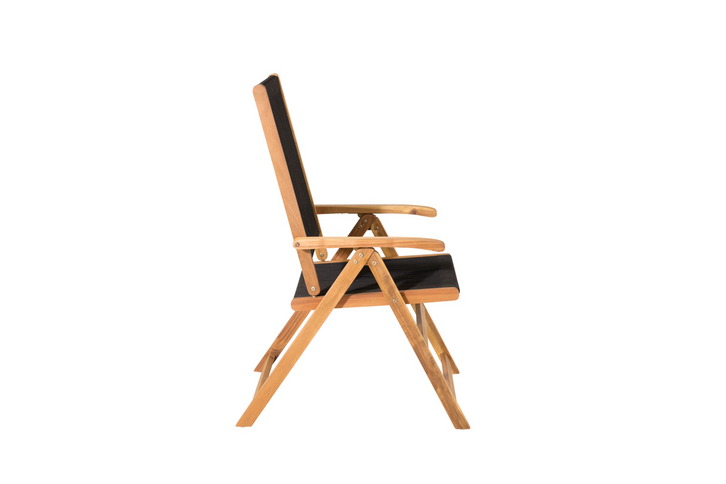 Venture Home Little John Matstolar 2-Pack Svart Utomhus