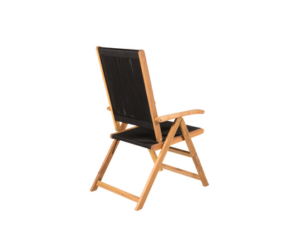 Venture Home Little John Matstolar 2-Pack Svart Utomhus