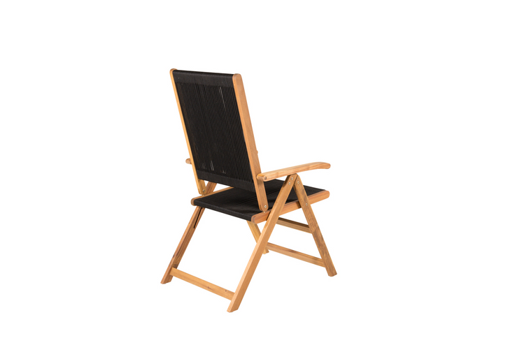 Venture Home Little John Matstolar 2-Pack Svart Utomhus