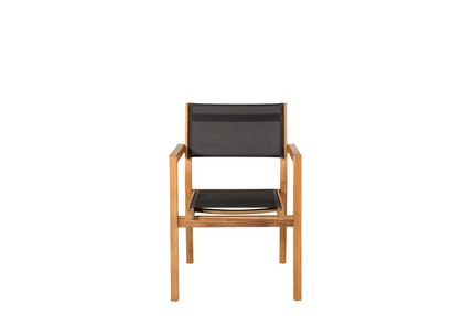 Venture Home Venice Matstolar 2-Pack Natur Utomhus