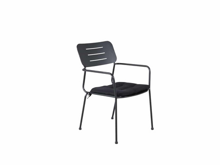 Venture Home Nicke Matstolar 2-Pack Svart Utomhus