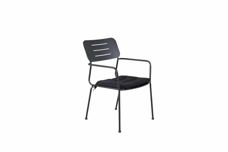 Venture Home Nicke Matstolar 2-Pack Svart Utomhus