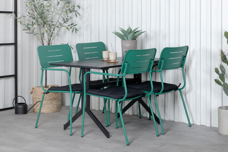 Venture Home Nicke Matstolar 2-Pack Grön Utomhus