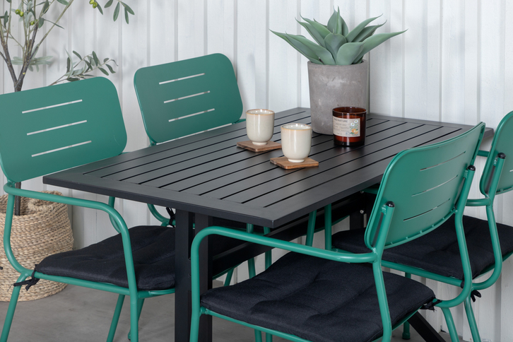 Venture Home Nicke Matstolar 2-Pack Grön Utomhus