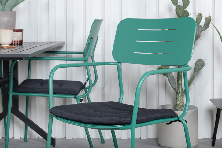 Venture Home Nicke Matstolar 2-Pack Grön Utomhus