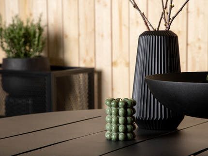 Venture Home Alma Runt Matbord Utomhus Svart