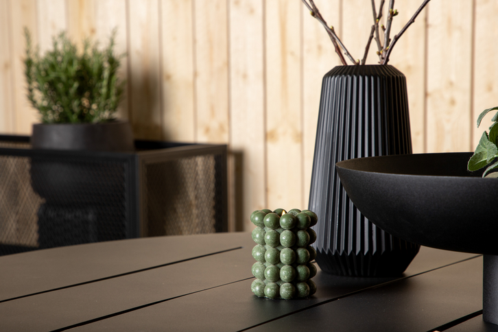 Venture Home Alma Runt Matbord Utomhus Svart