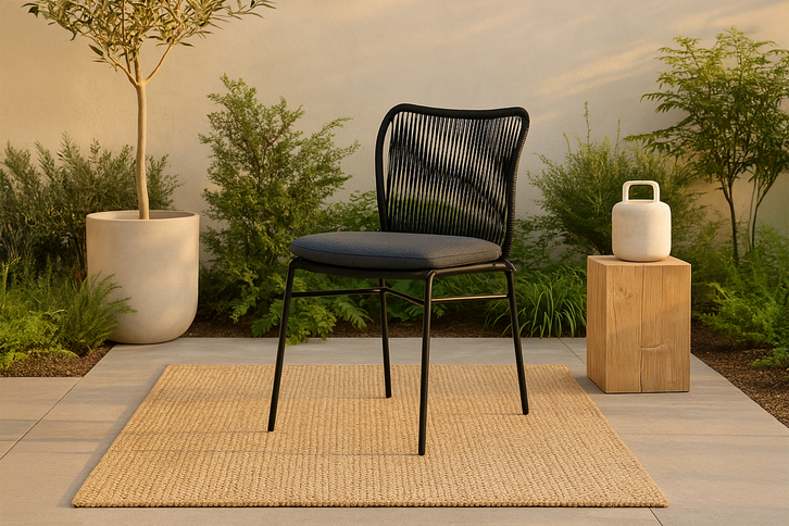 Venture Home Julian Matstolar 4-Pack Svart Utomhus