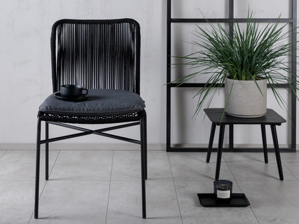 Venture Home Julian Matstolar 4-Pack Svart Utomhus