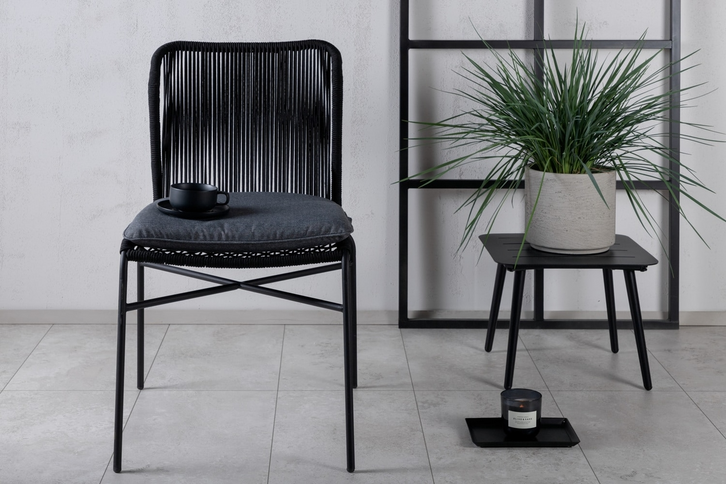 Venture Home Julian Matstolar 4-Pack Svart Utomhus